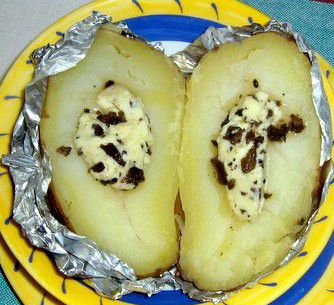 Pomme de terre et Truffes fraches