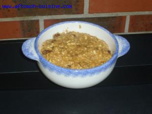 Porridge amandes 