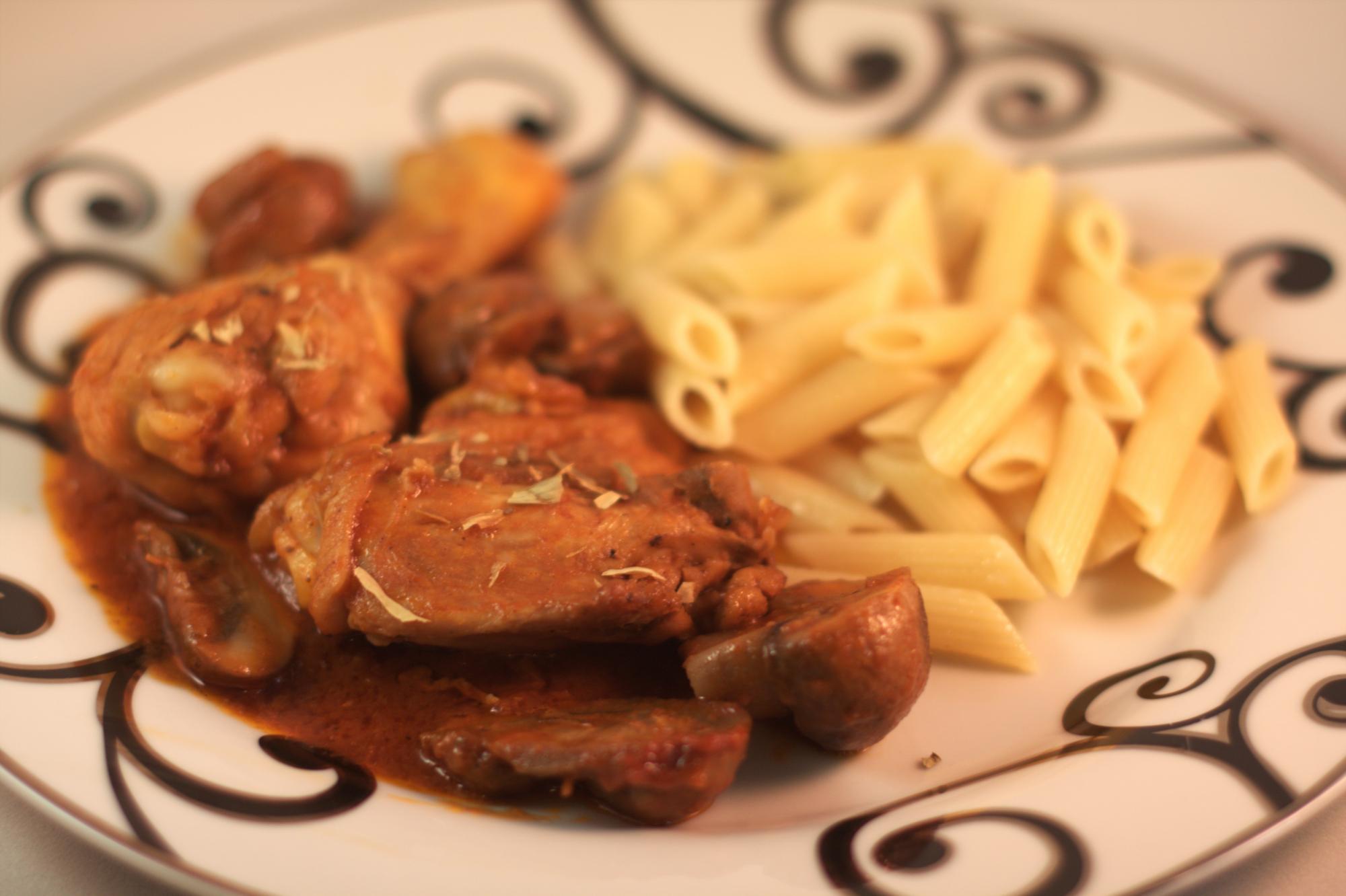 Poulet saut chasseur