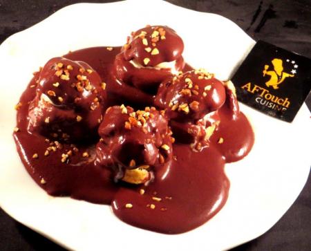 Profiteroles sauce chocolat