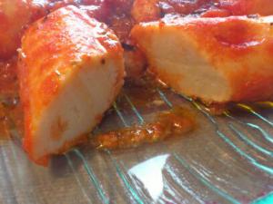 Quenelles nature sauce tomate