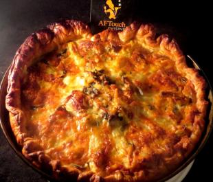 Quiche volaille et foie gras