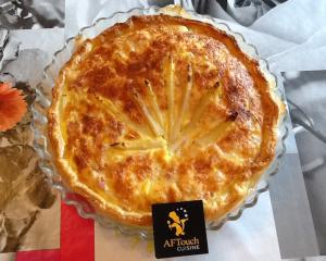 Quiche aux asperges et au jambon