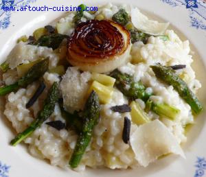 risotto aux asperges verges