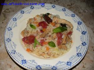 Risotto d'autmne au poulet