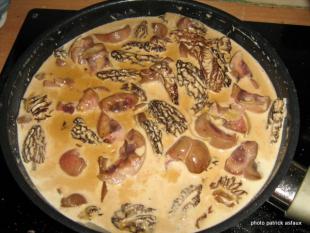 Rognon De Veau Saute Aux Morilles Recette Aftouch Cuisine