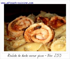 Roulades de dinde saveur pizza