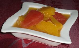 Salade d'agrumes  l'orange