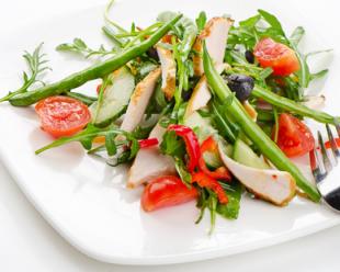 French bean salad