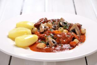 Saut de veau Marengo