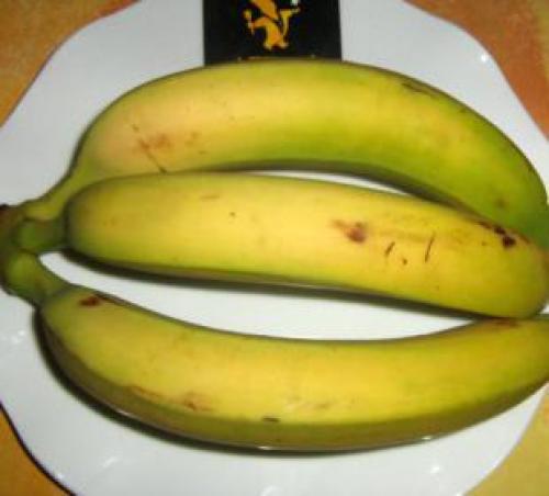 Sifflets de banane croustillants 