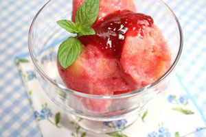 Sorbet de framboise