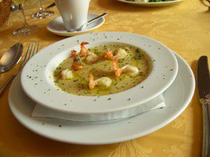 Soupe de poisson royale