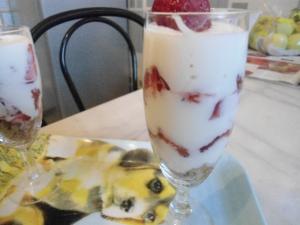 Tiramisu aux fraises