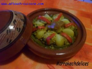 Tagine de colin en boulettes