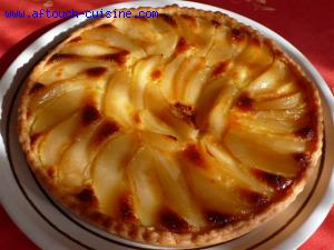 Tarte Bourdaloue aux Poires