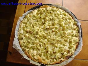 Tarte  la Rhubarbe