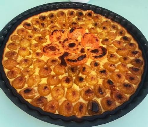 Tarte aux mirabelles