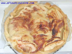 Tarte aux pommes et chtaignes