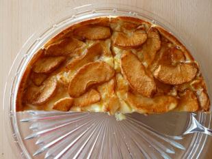 Tarte aux pommes mnagre