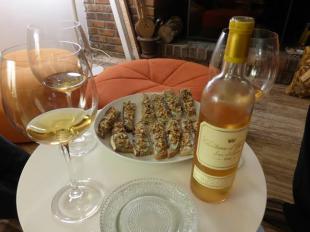 Tartines gourmandes et Chteau d'Yquem