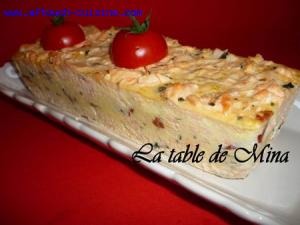 Terrine de poisson aux tomates confites