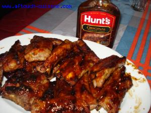 Travers De Porc Sauce Bbq Recette Aftouch Cuisine