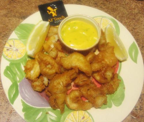 Turbotin en tempura 