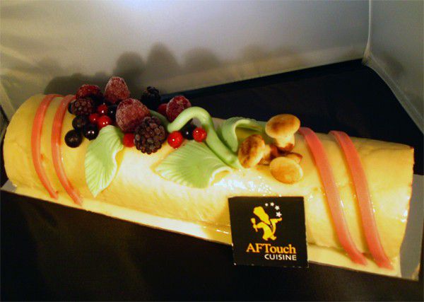  Bche de nol chocolat blanc framboise