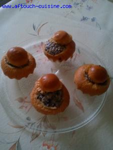 Briochettes aux champignons