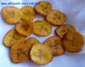 Chips de bananes plantain