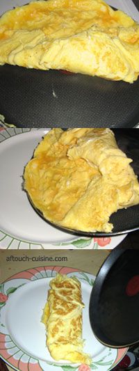 Omelette roulée