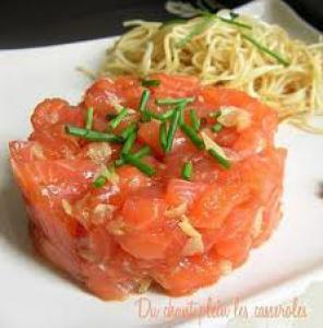 Tartare de saumon