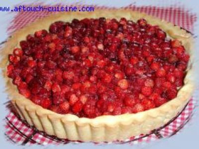 Recette Tarte aux fraises des bois