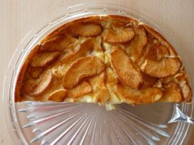 Recette Tarte aux pommes ménagère